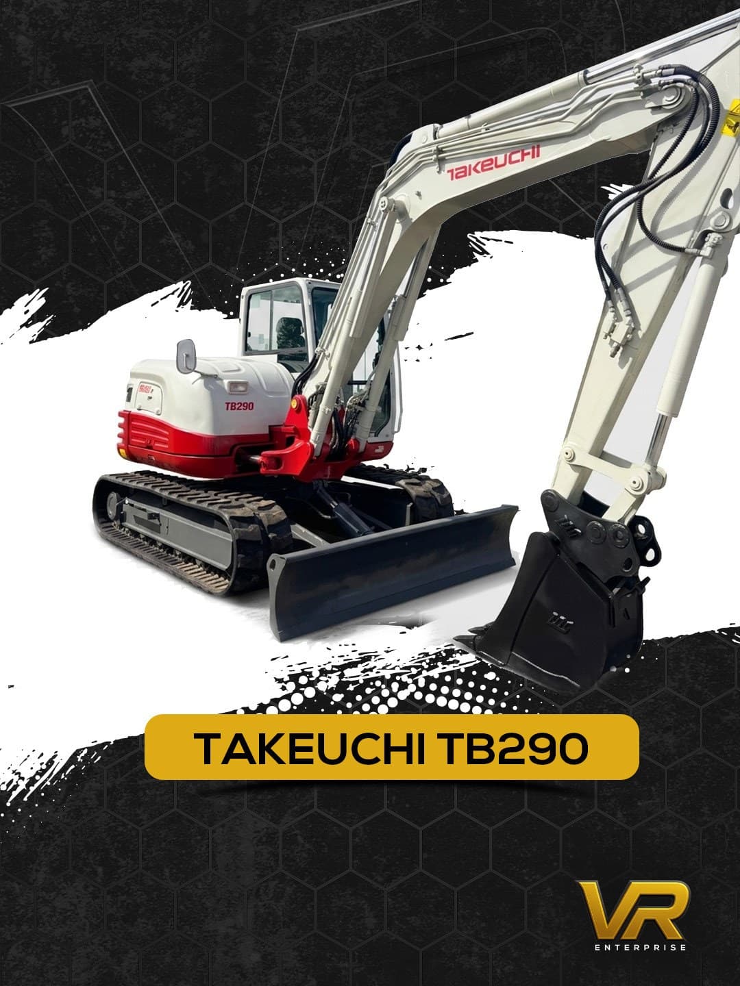 Takeuchi TB290 excavadora de VR Enterprise